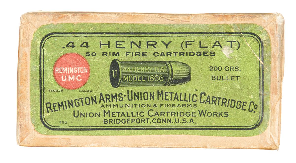 Box of Remington-UMC .44 Henry Rimfire Cartridges