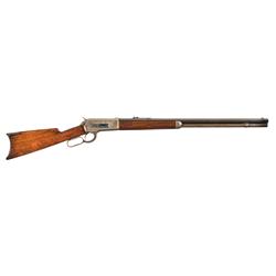 Excellent Winchester Model 1886 Lever Action Rifle with Factory Letter