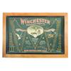 Image 1 : Excellent Winchester "Double W" Cartridge Display/ Advertising Board in Frame