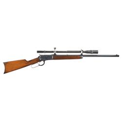 Winchester Model 1892 Lever Action Rifle with Unertl Scope