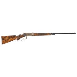 Special Order Deluxe Winchester Model 1894 Extra Light Takedown Lever Action Rifle with Half-Octagon