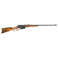 Beautifully Custom Relief Engraved Winchester Model 1895 Lever Action Sporting Rifle with English Pr
