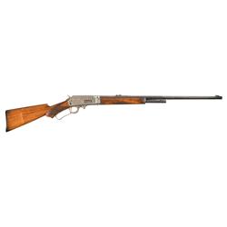 Deluxe Factory Engraved Marlin Model 1893 Lever Action Takedown Rifle