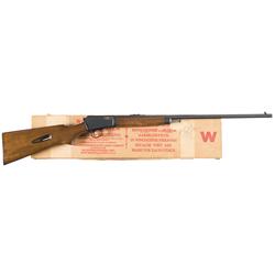 Excellent Winchester Model 63 Semi-Automatic Rifle with Original Box