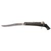 Image 1 : Unique Madrid Exposition Marked Pinfire Knife Pistol with Spanish Marked Blade