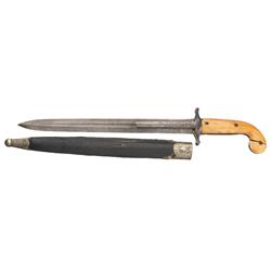 Rare Dumonthier Double Barrel Dagger Pistol