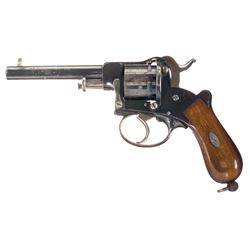 LeFaucheux Double Action Pinfire Revolver
