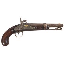 U.S. Model 1836 Waters Contract Percussion Conversion Pistol