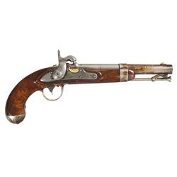 U.S. Model 1836 Percussion Conversion Pistol by Robert Johnson