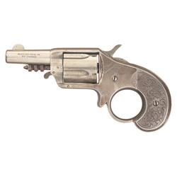 Rare James Reid's "My Friend" New Model 32 Knuckleduster Revolver, as Seen in Arms Gazette Magazine