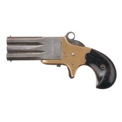 Scarce Frank Wesson First Type Small Frame Watch Fob Superposed Pistol
