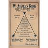 Image 2 : Exhibition Quality Engraved Oversize Percussion Store Advertising Lock Plate with W. Stokes Kirk Mer