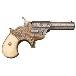 Rare Factory Engraved C.H. Ballard Single Shot Derringer