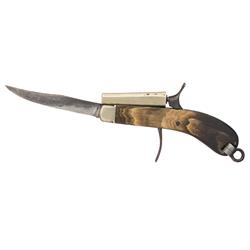 Unwin & Rodgers Percussion Knife Pistol
