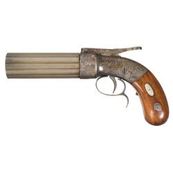 Scarce Stocking & Company Single Action Pepperbox