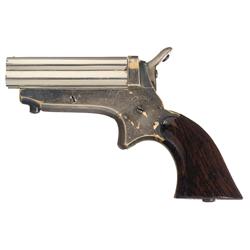 Excellent Sharps Model 1C Four Barrel Pistol