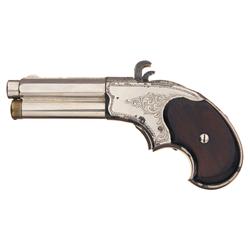 Engraved Remington-Rider Magazine Pistol