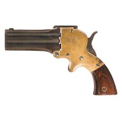 Wm. W. Marston Three-Barrel Pistol