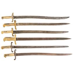 Six Sword Bayonets