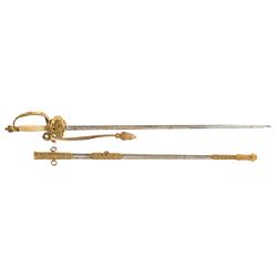 Fancy, Presentation, Indian War Model 1860 Staff & Field Officer's Sword