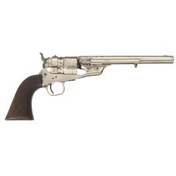 Colt Richards Conversion Model 1860 Army Revolver with Scarce 12-Notch Cylinder