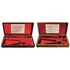 Image 1 : Two Reproduction Colt Dragoon Percussion Revolver Cases