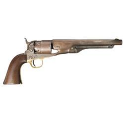 Civil War U.S. Colt Model 1860 Army Percussion Revolver with Four Screw Frame