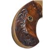 Image 2 : Rare Two Digit Serialized Colt Factory Engraved Cloverleaf House Model Revolver with Relief Carved D