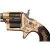 Image 5 : Rare Two Digit Serialized Colt Factory Engraved Cloverleaf House Model Revolver with Relief Carved D