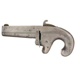 Rare Engraved Colt First Model .41 Derringer with Second Model Marking