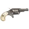 Image 4 : Factory Engraved Colt First Model New Line .32 Caliber Revolver with Pearl Grips