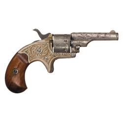 Factory Engraved Colt Open Top Pocket Revolver