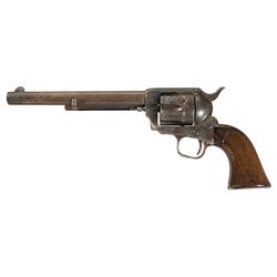 First-Year Production, Three Digit Serial Number Ainsworth-Inspected Colt Model 1873 Cavalry Revolve