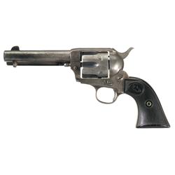 Colt Frontier Six Shooter Single Action Army Revolver with Factory Letter