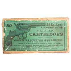 Box of Winchester Antique Cartridges