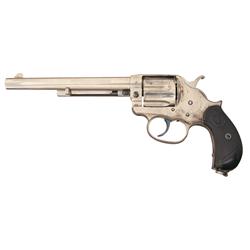 Documented Omaha, Nebraska Shipped Etched Panel Colt Model 1878 "Frontier Six Shooter" Double Action