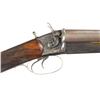 Image 3 : Rare Gustave Young Factory Engraved Wesson Damascus Double Barrel Hammer Shotgun