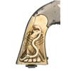 Image 2 : Excellent Merwin Hulbert & Co. 3rd Model Frontier Army Double Action Revolver with Carved Ivory Grip