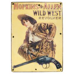 Hopkins & Allen Advertising Sign