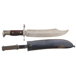 Scarce U.S. Model 1898 Krag Bowie Bayonet with Sheath