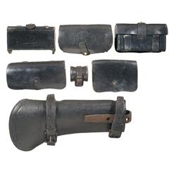 U.S. Army Civil War And Indian War Era Cartridge Boxes and Carbine Boot