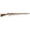 Image 1 : Brown Manufacturing 1871 Patent Bolt Action Single Shot Rifle with Bayonet