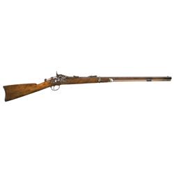 U.S. Engraved Officers Sporting Springfield Model 1875 Trapdoor Rifle