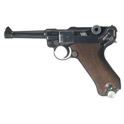 Desirable WWII Krieghoff 1940 Dated Luger with WWII Holster