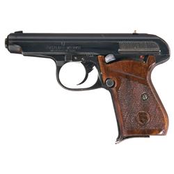 Rare Pre-War Experimental, Gustloff-Werke Semi-Automatic Pistol