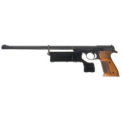 Excellent Pre-War Walther Olympia "Fuenfkampf" Style Semi-Automatic Target Pistol
