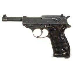 Walther "ac/ 42" Code P-38 Pistol with Holster and Extra Magazine