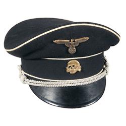 Allgemeine SS Officer's Style Visor Cap