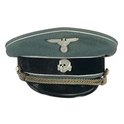 Waffen SS Officer's Style Visor Cap