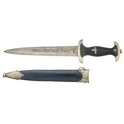 Nazi SS Dagger with Sheath